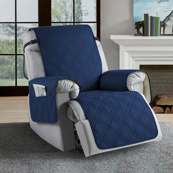 Skanto | Vanntett Recliner Trekk | Slitesterk Mikrofiber, Flekkresistent & Universell Passform for Hjemmets Beskyttelse
