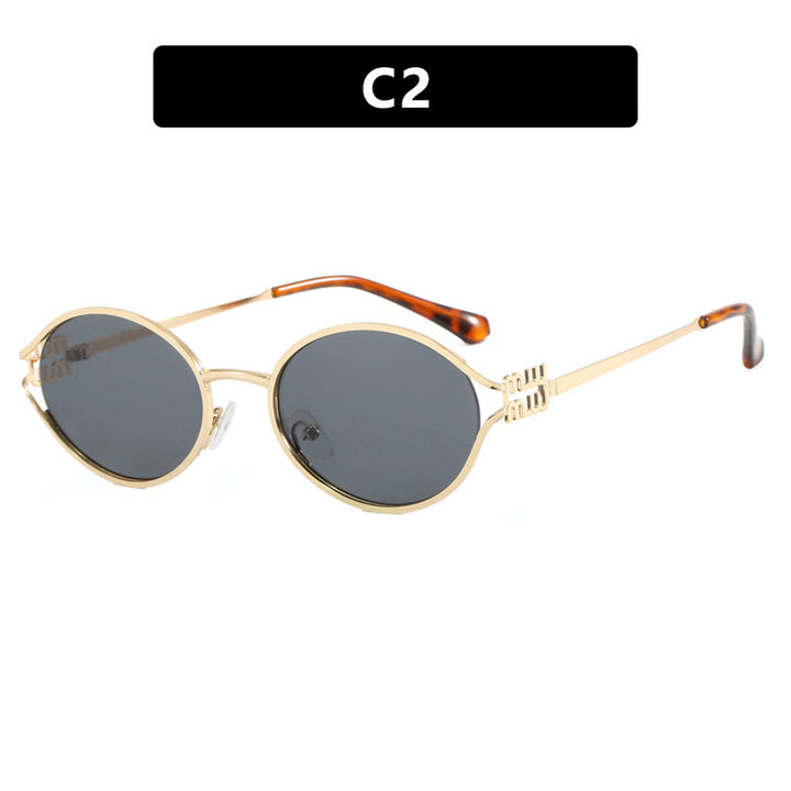 Women's elegant oval sunglasses Skanto