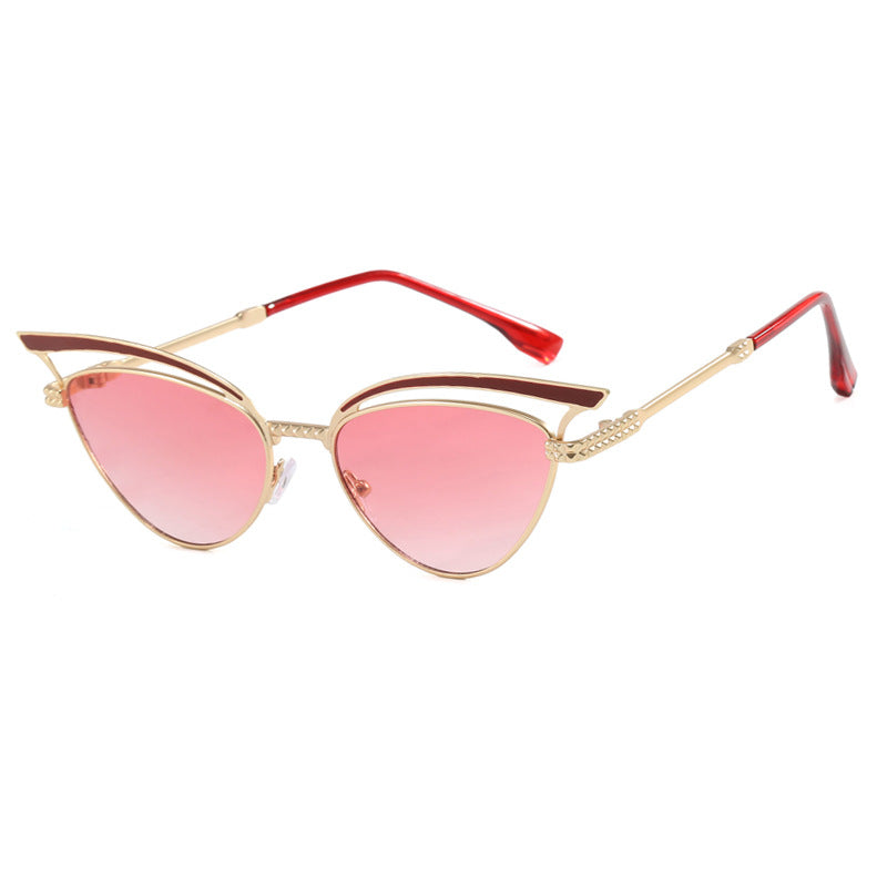 Women's Cat-Eye Glasses with Filigree Design Element Skanto