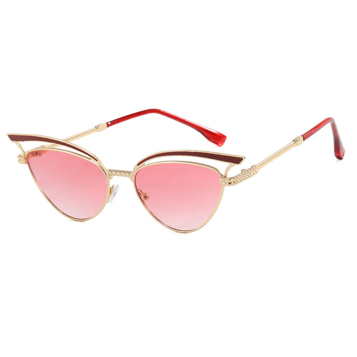 Women's Cat-Eye Glasses with Filigree Design Element Skanto