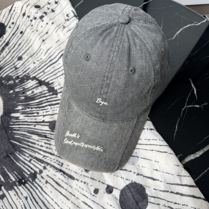 Kvinne Casual Distressed Bomulls Baseball Cap Skanto
