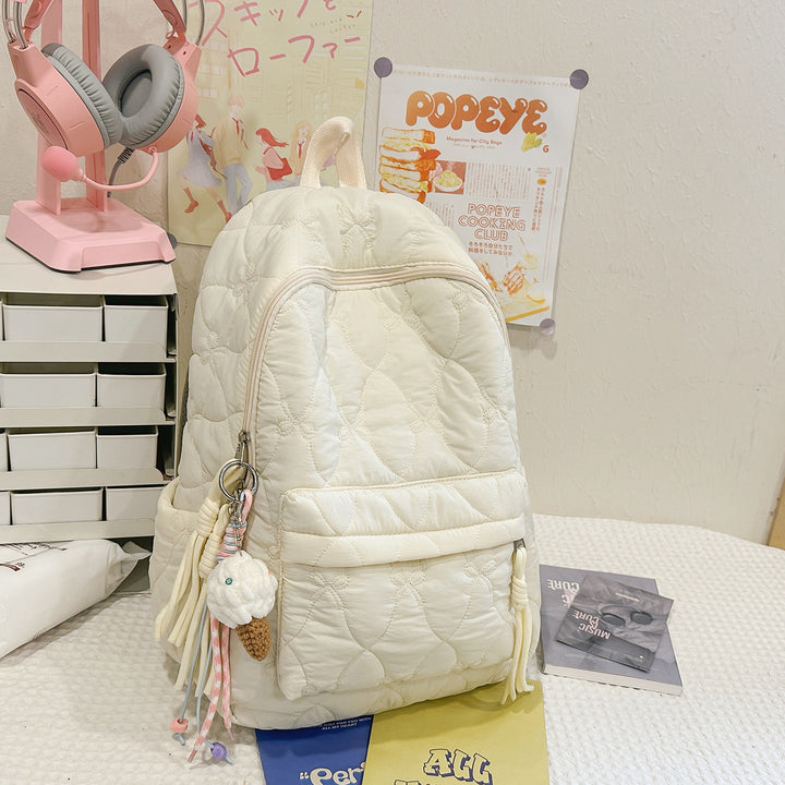 Quilted Casual Backpack Skanto
