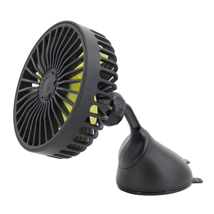 Justerbar Dobbelt-Hode Bil Ventilasjon Vifte Skanto