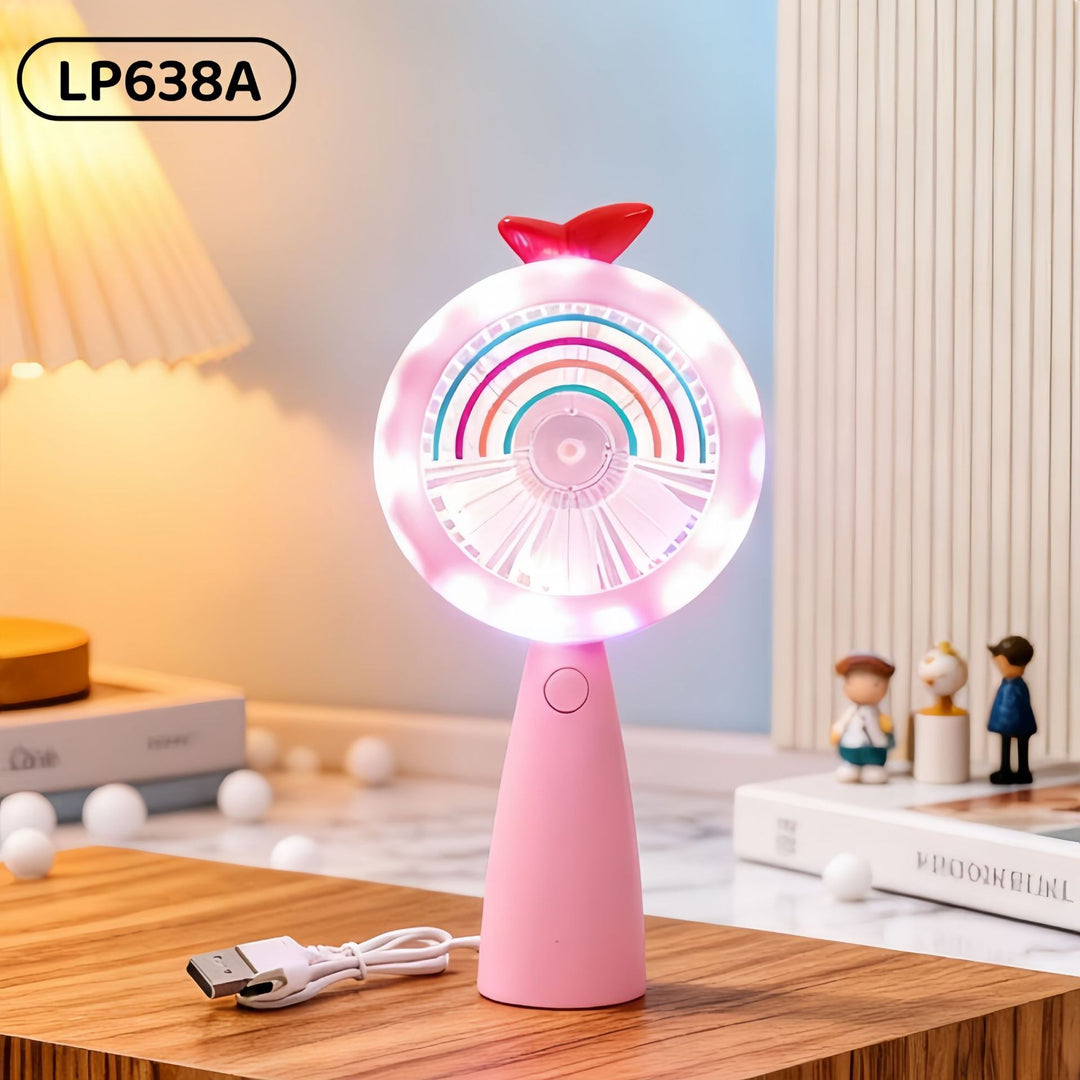 Dame Bærbar Mini-Vifte i leken Bjørn-design Skanto