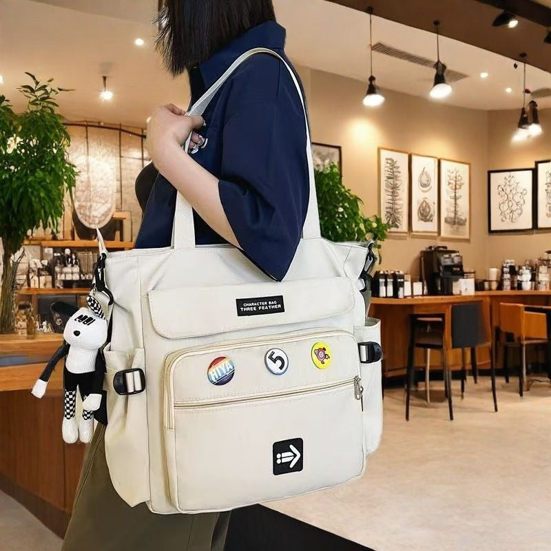 Praktisk ryggsekk-veske med flere rom Skanto