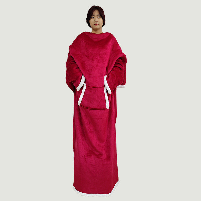 Dame Koseslørd Oversized Poncho Teppet Skanto
