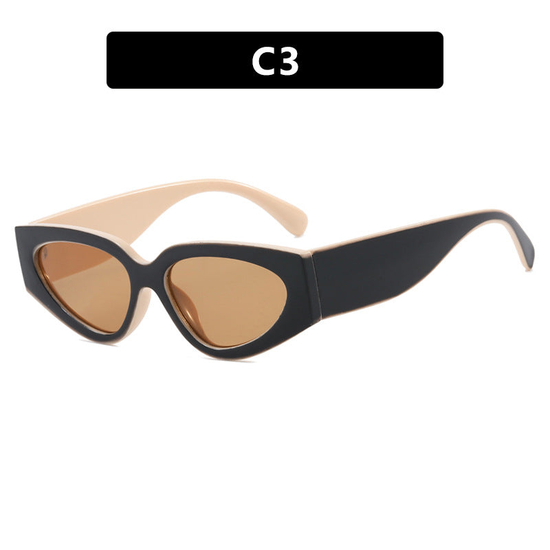 Women's Cat-Eye Sunglasses with Extravagant Design and Protective UV Filter Skanto