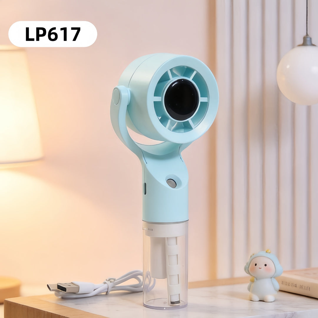 Damer Bærbar Sprayvifte med USB-ladingsfunksjon og ergonomisk grep Skanto