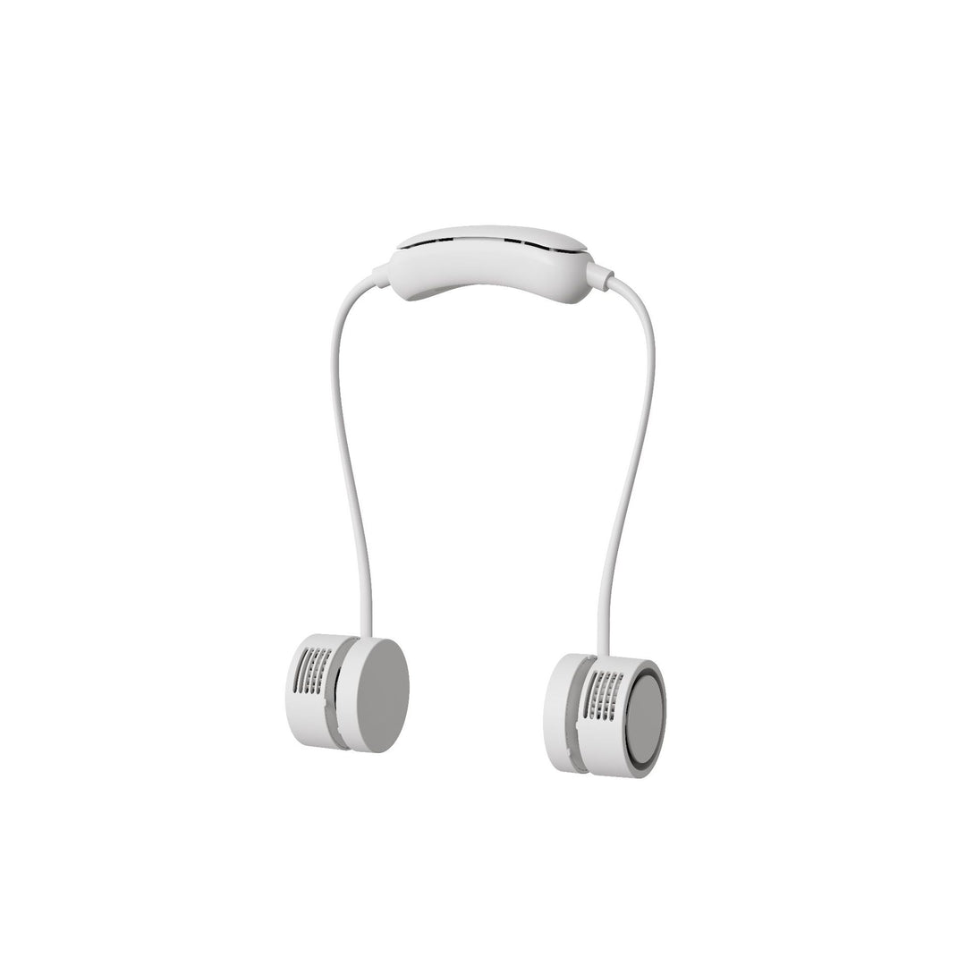 Unisex nan oppladbar nakkevifte med doble minivifter Skanto
