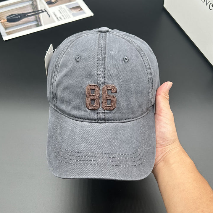 Herre bomulls justerbar baseballcap Skanto