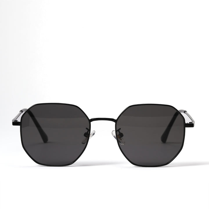 Dame moteriktig solbrille med oval ramme og polarisert glass Skanto