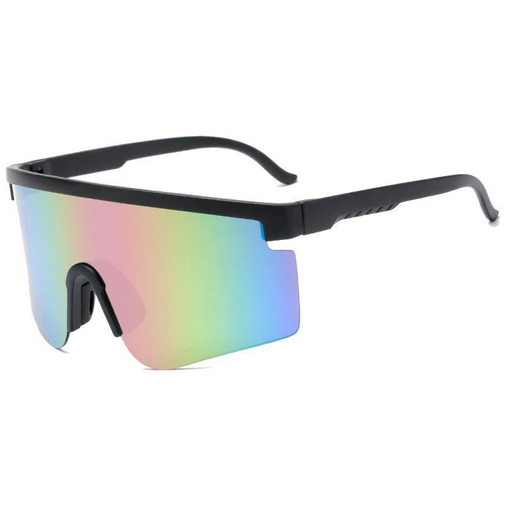 Unisex Overdimensjonerte Ytelses Sports Solbriller Skanto