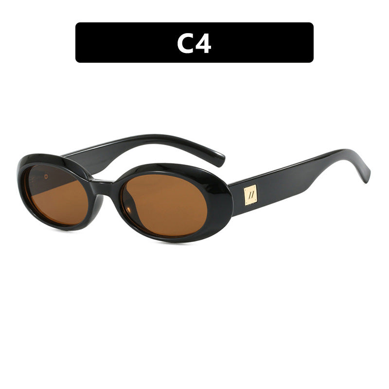 Women's fashionable oversized sunglasses with elegant shape Skanto