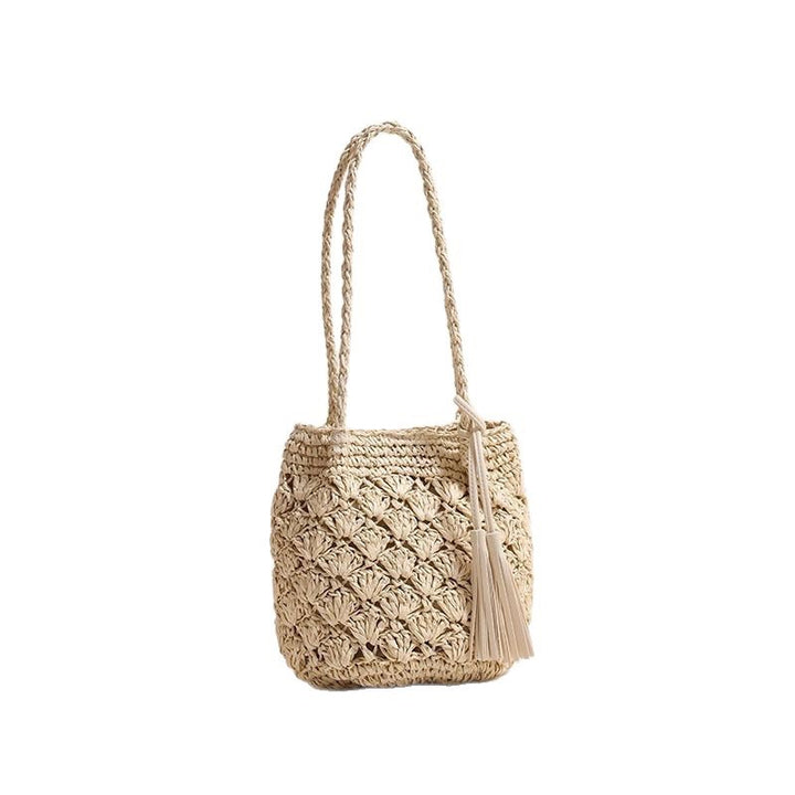 Hand-knotted macrame shoulder bag Skanto