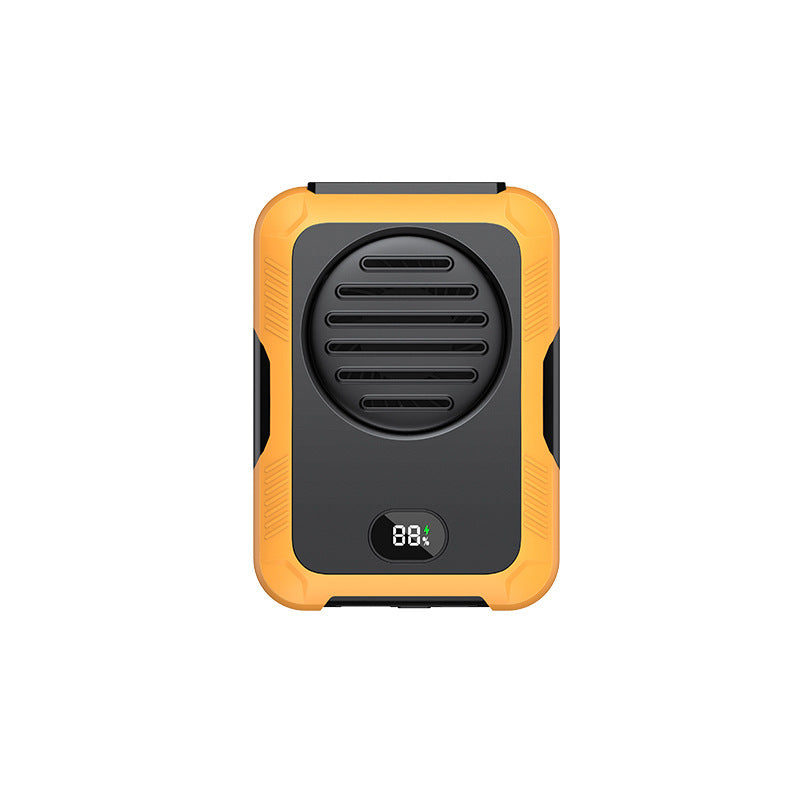 Unisex bærbar luftsirculator med digital temperaturvisning Skanto