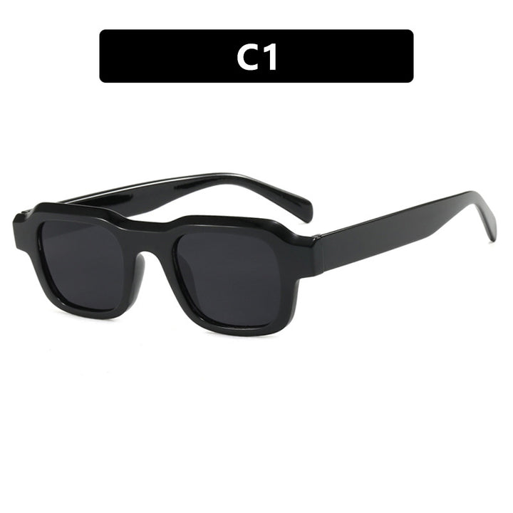Women's modern square sunglasses with protective polycarbonate frame Skanto
