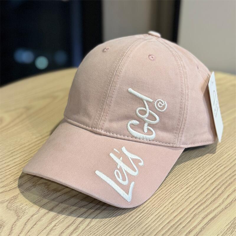 Kvinners brodert casual bomull baseball caps Skanto