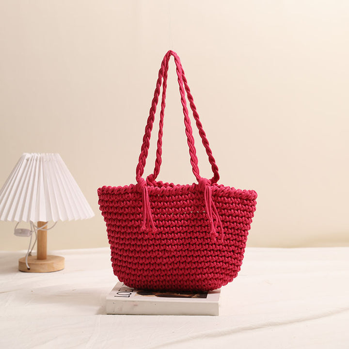 Braided beach bag Skanto