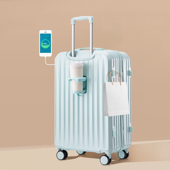Smart Charging Hard-Shell Suitcase Skanto