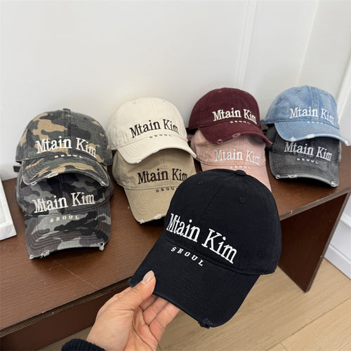 Herrehatt Casual Camo Print Skanto