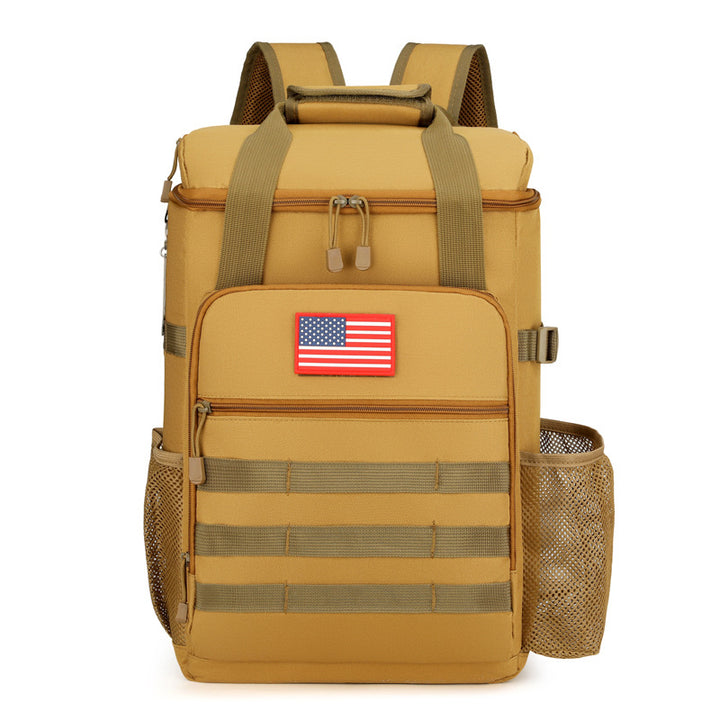 Unisex Nan Tactical Backpack with MOLLE Front, Insulated Cooler Compartment, and Padded Laptop Sleeve Skanto