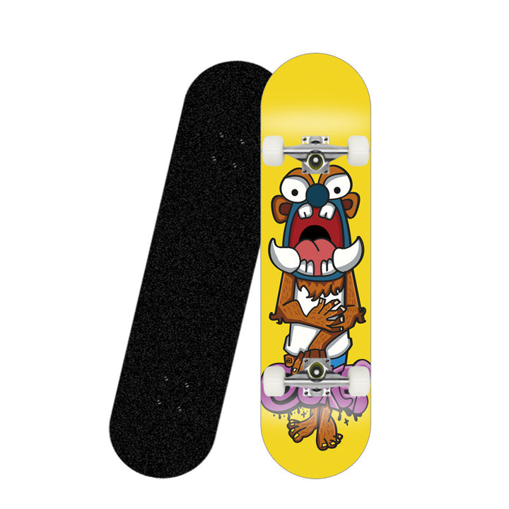Dekorativ Skateboard Deck Skanto