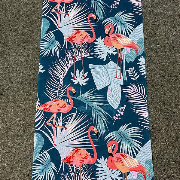 Strandhåndkle med tropisk flamingo-design Skanto