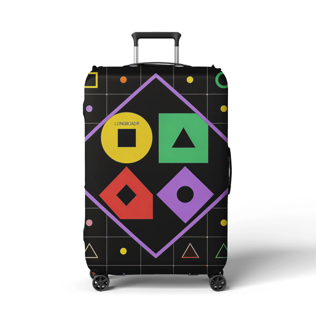 Dame Koffertrekk med moderne geometrisk design Skanto