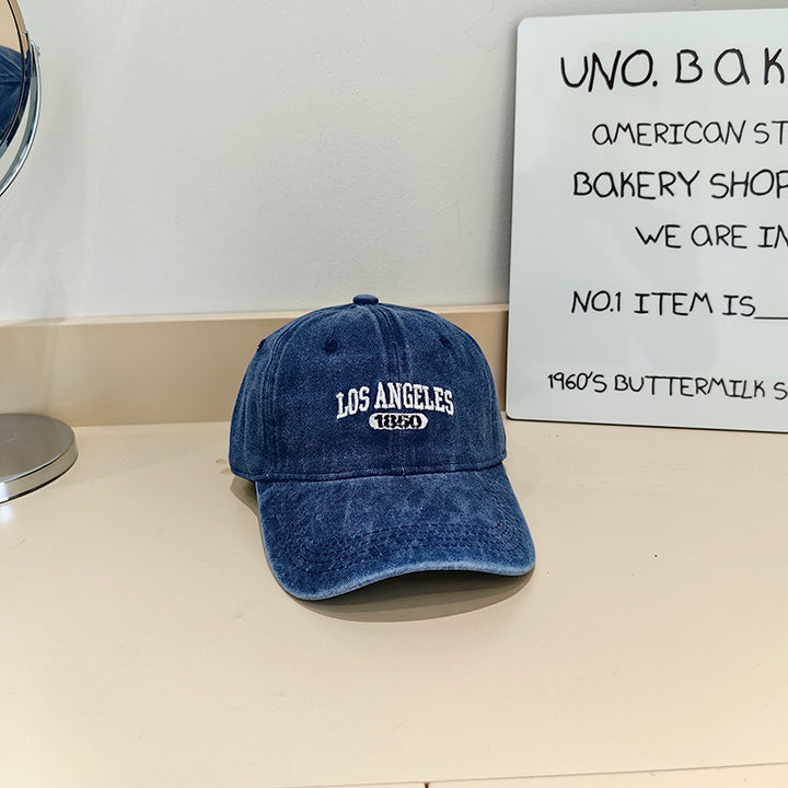 Herre Vintage-Stil Bomull Caps Skanto