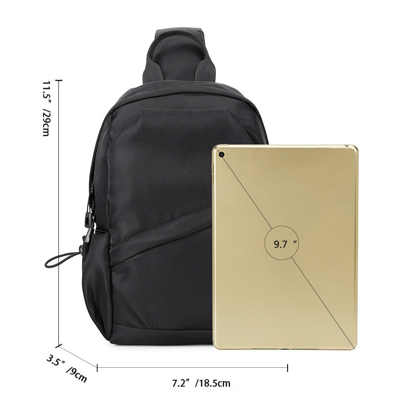 Kompakt Urban Sling Ryggsekk Skanto