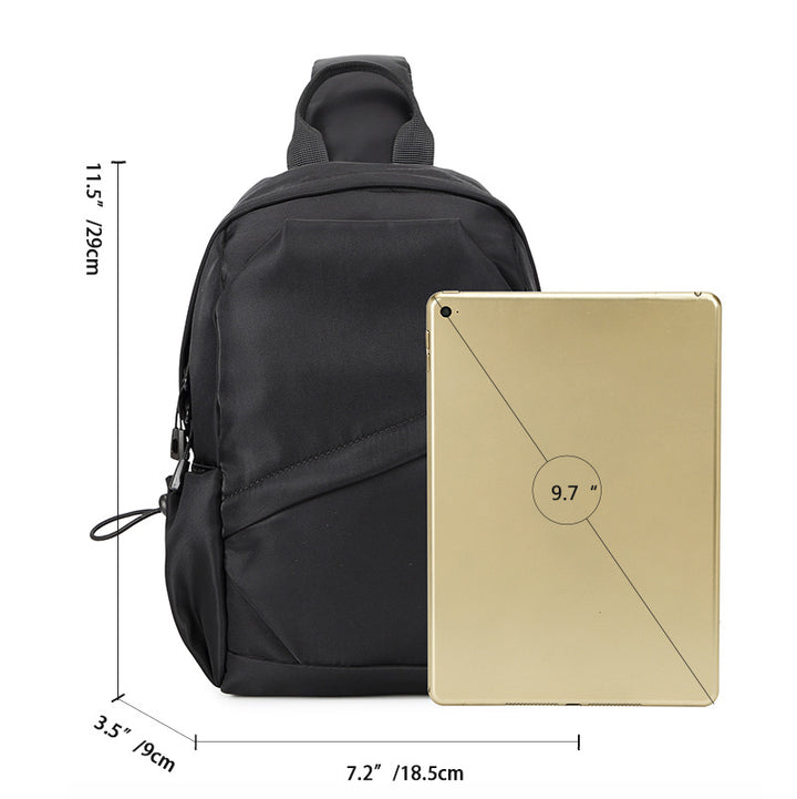 Kompakt Urban Sling Ryggsekk Skanto