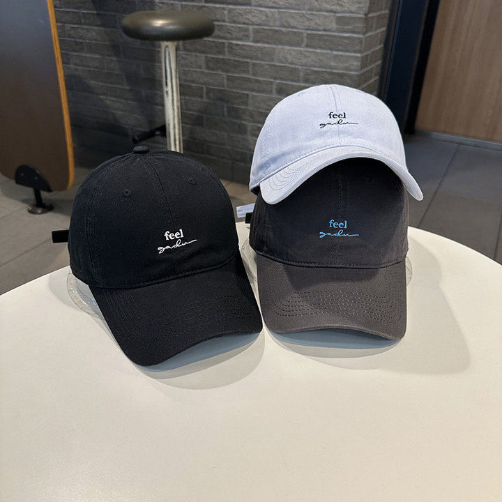 Menns stilige casual broderte caps Skanto