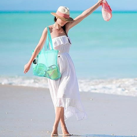 Mesh Strandveske Skanto