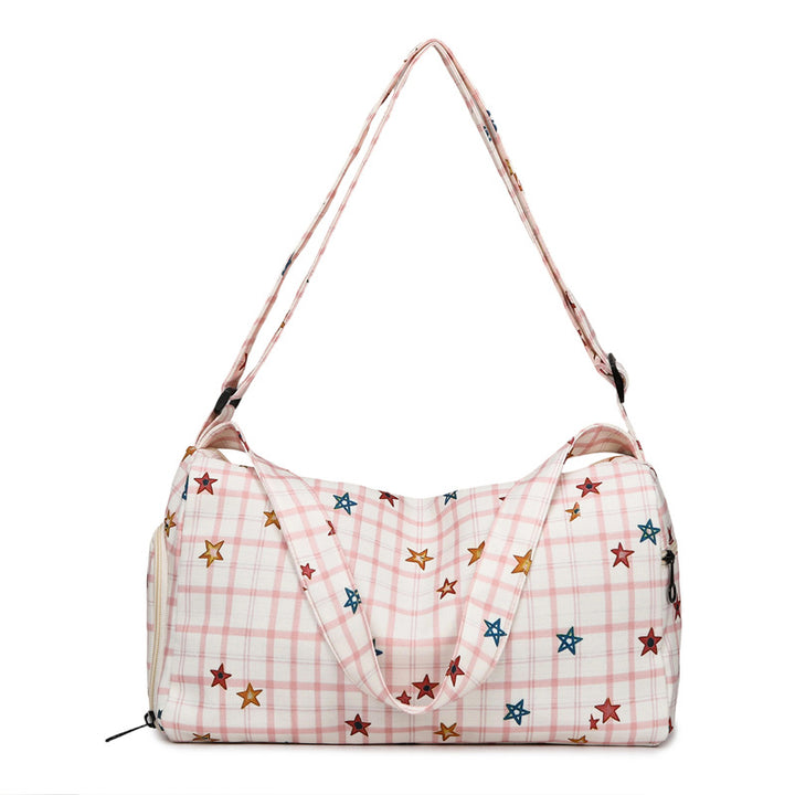 Sporty crossover bag with unique star pattern Skanto