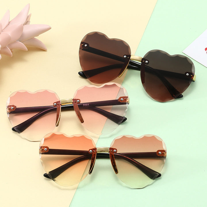 Dame Hjerteformet Solbrille Skanto