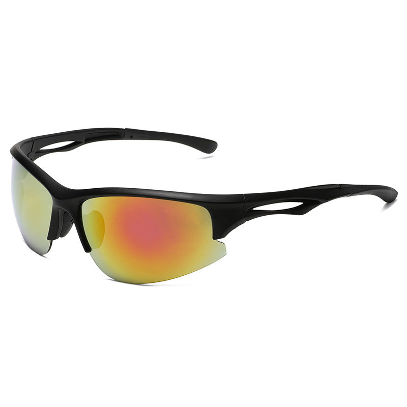 Dame Sporty solbrille med aerodynamisk design og polarisert linse Skanto