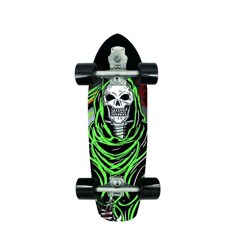 Retro-inspirert mini cruiser skateboard Skanto