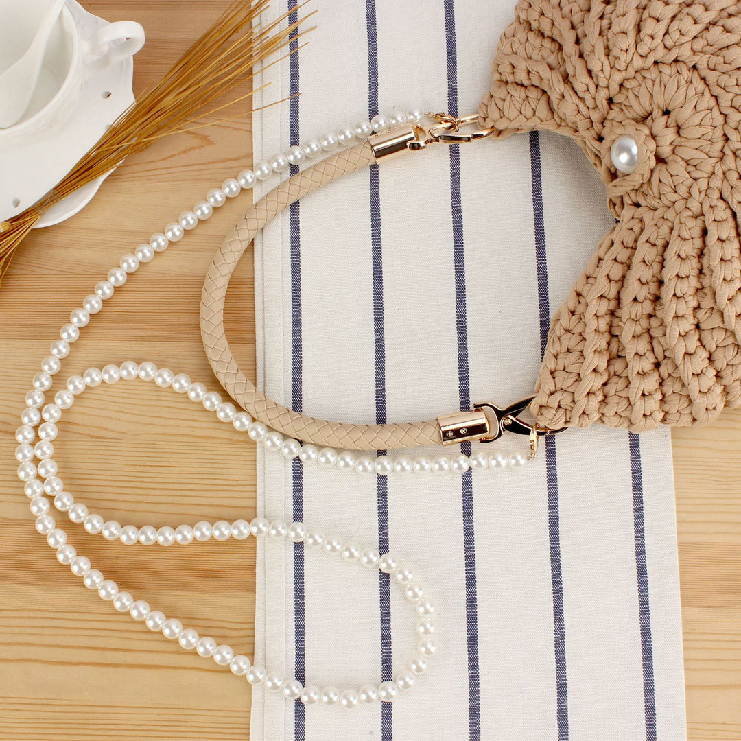 Evening bag with beaded handle Skanto