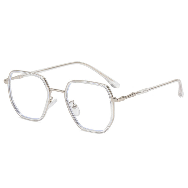 Dame geometrisk solbrille med elegant glassdesign Skanto