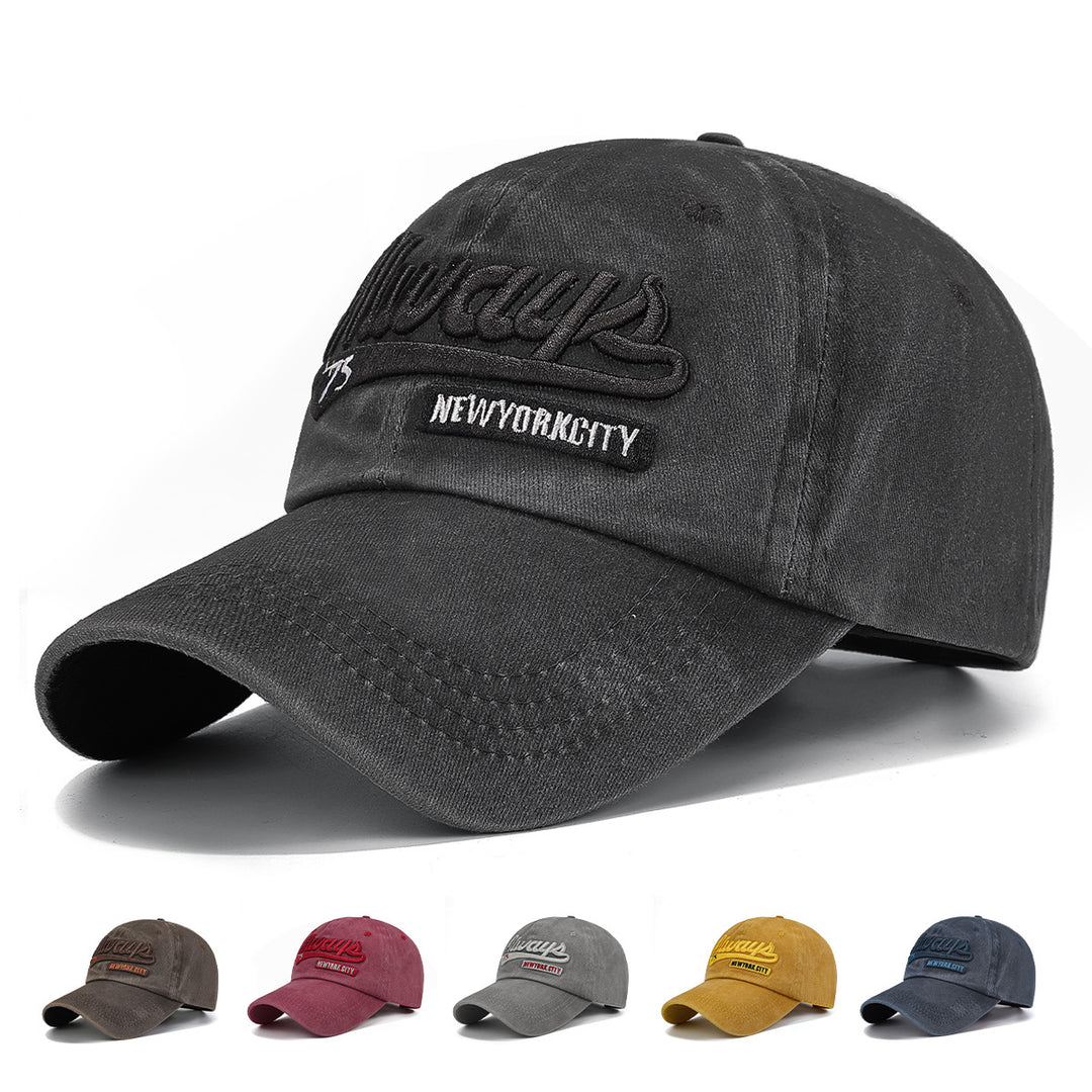 Kvinnebrodert bomullsbaseballcap Skanto