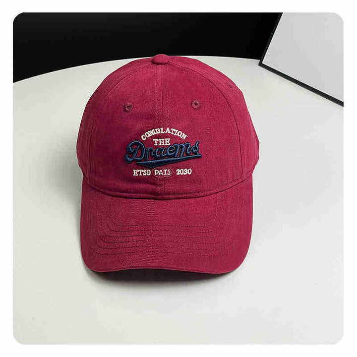 Unisex Vintage-Inspirert Brodert Baseball Cap Skanto