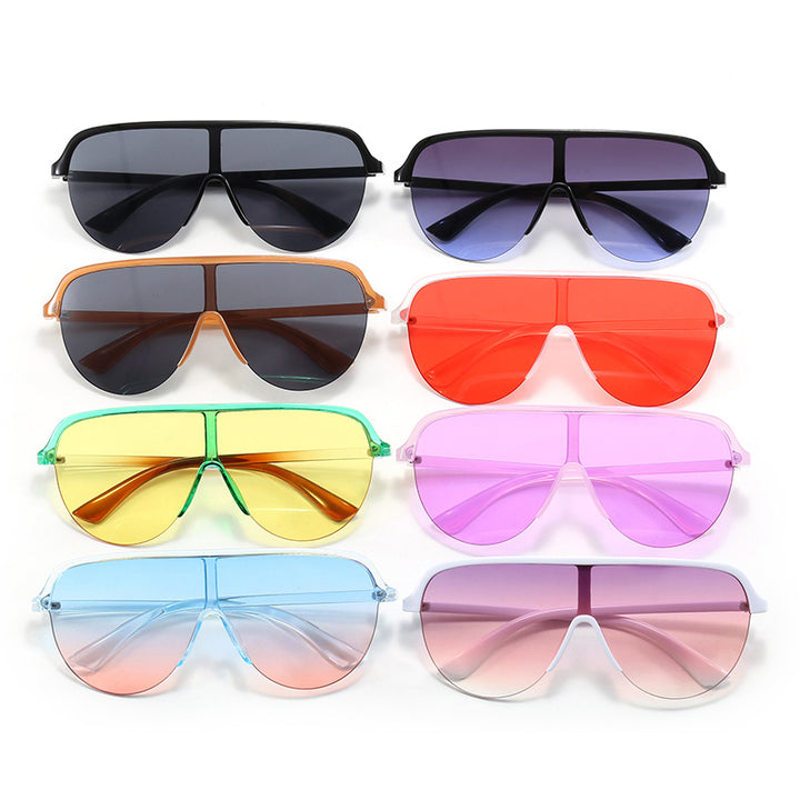 Dame oversized Visir solbrille Skanto