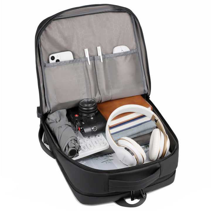 Elegant Laptop Ryggsekk med Polstret Rom og Praktisk Organizer Skanto