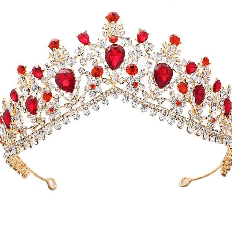 Damer Glamourøs Tiara med Strass- og Krystallpynt Skanto