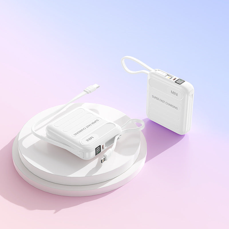 Mini Powerbank med superrask ladefunksjon Skanto