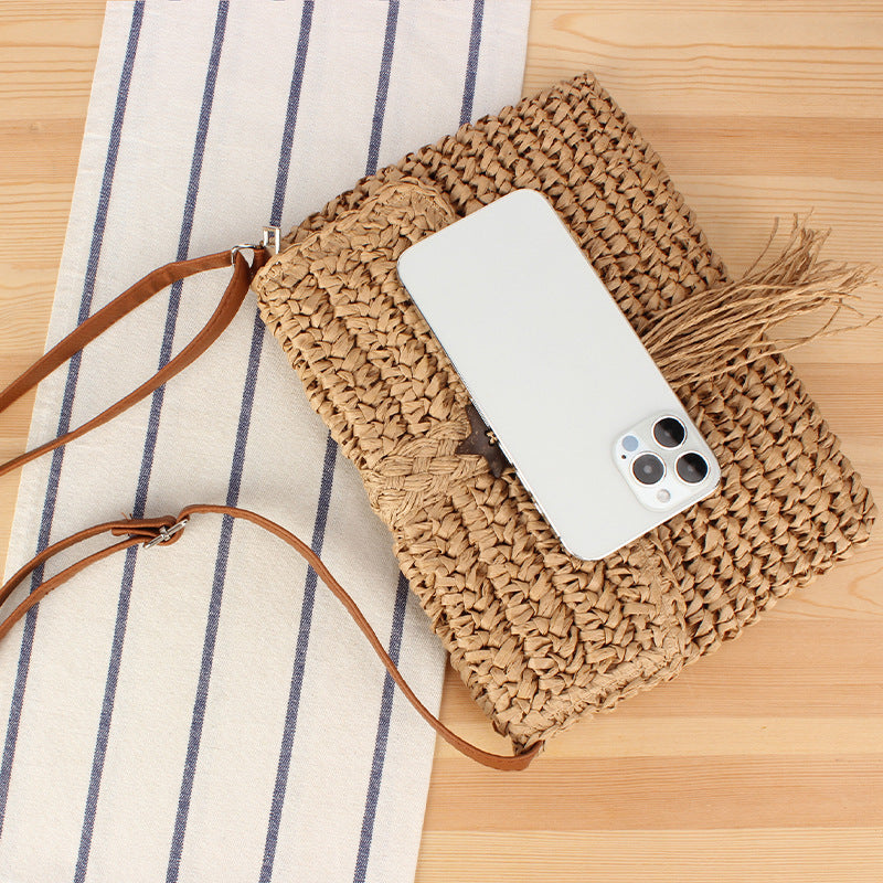 Handmade Straw Bag Skanto