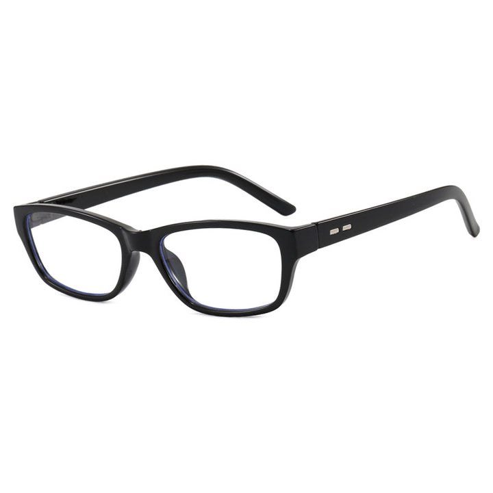 Dame solbrille i moderne, kantete design Skanto