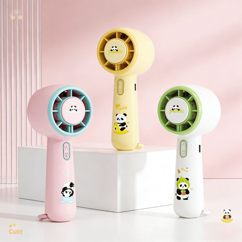Kvinne bærbar mini vifte i panda design Skanto