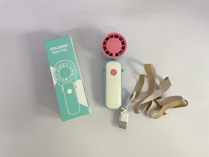 Unisex Bærbar Faltvifte med USB-lading Skanto