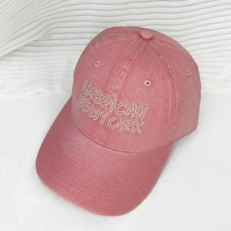 Kvinne Casual Brodert Baseball Caps Skanto 1784188047